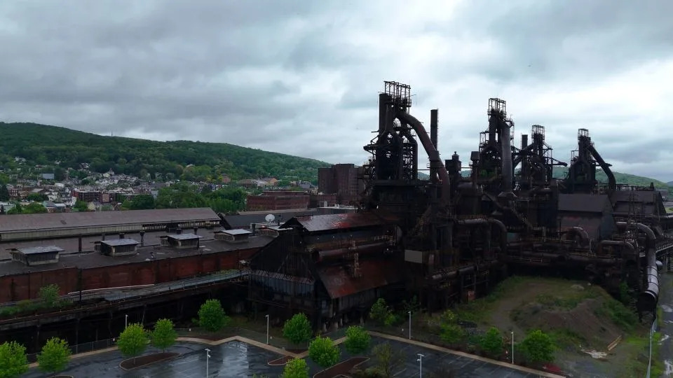 Bethlehem Steel was the main employer in Bethlehem, PA for decades until it was shut down 30 years ago.  - CNN