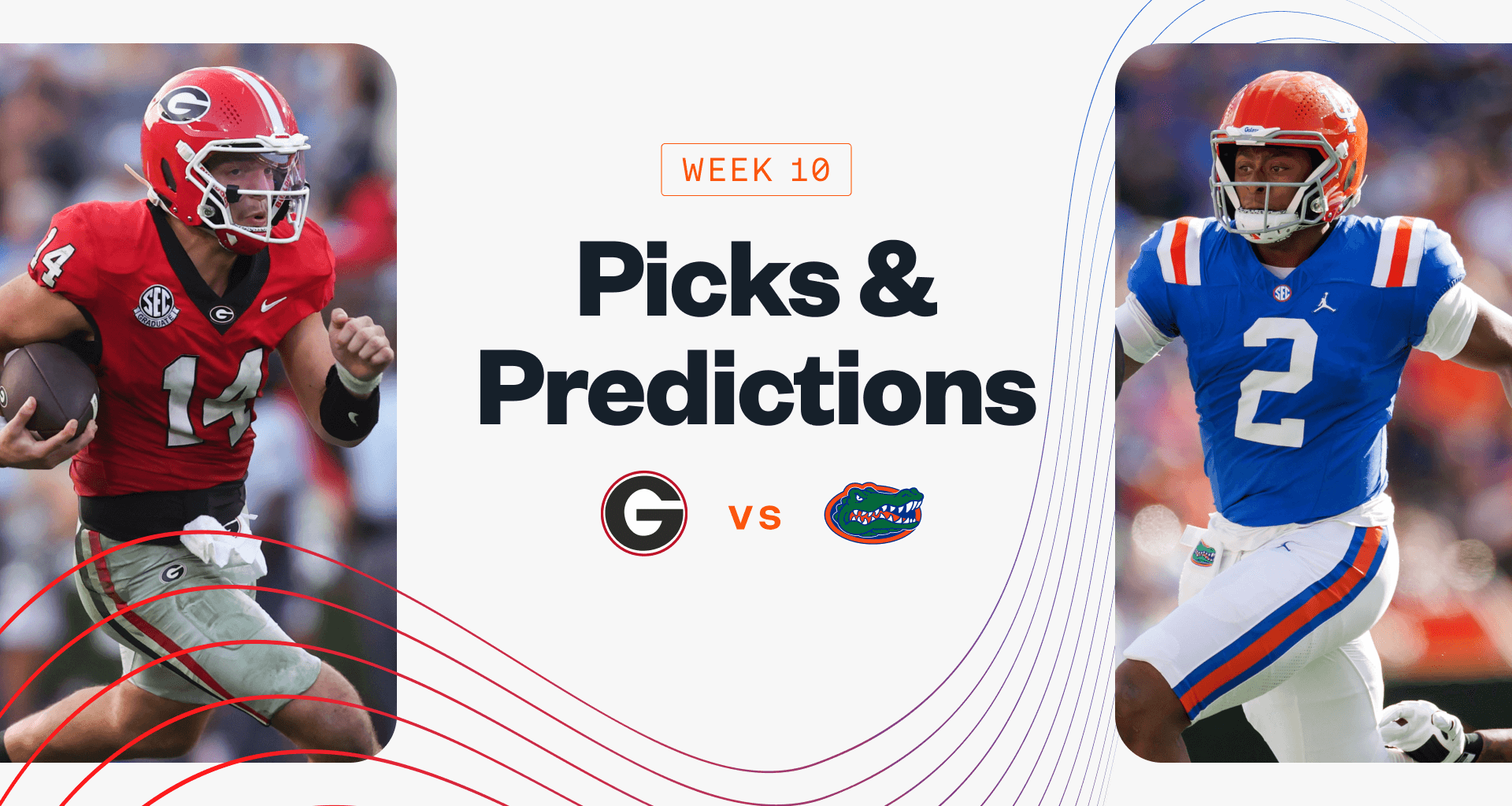 Georgia Bulldogs Florida Gators NCAAF