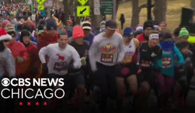 Thousands run in Turkey Trot in Chicago's Lincoln Park