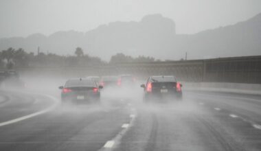 Phoenix area to see storms, rain and cooler temperatures