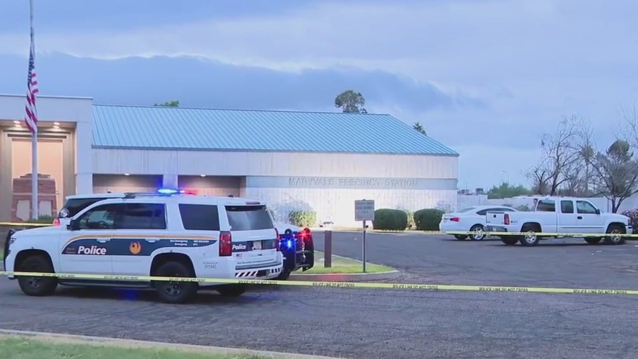 Woman found dead outside Phoenix police station, man in custody: PD