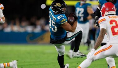 Jaguars' Brenton Strange activated off IR, to play vs. Cardinals