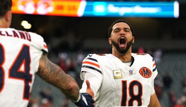 Bears win thriller vs. Bengals: Inside Chicago's locker room