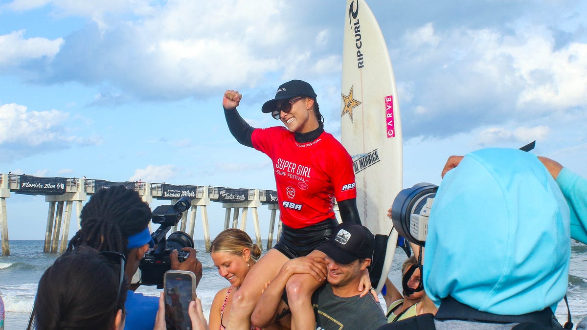 Alyssa Spencer wins 2025 Super Girl Surf Pro in Jacksonville Beach