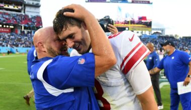 Daniel Jones reacts to NY Giants firing former coach Brian Daboll