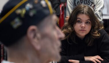 Ossining NY high school students connect with veterans