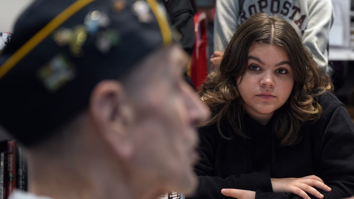 Ossining NY high school students connect with veterans