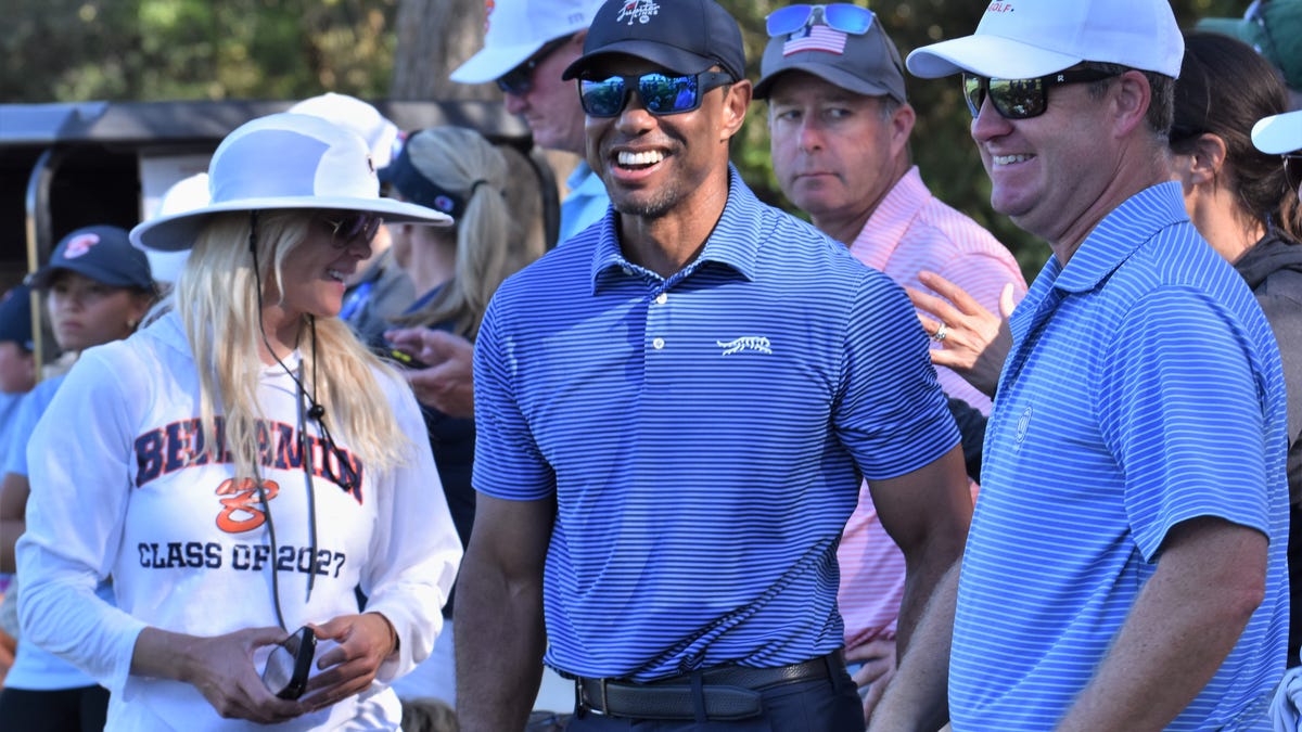 Tiger Woods, Elin Nordegren support son Charlie Woods at Florida golf state championship - USA Today