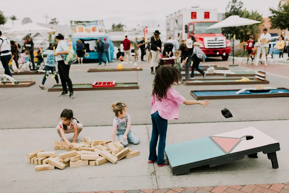 Holiday market at Liberty Station. (San Diego Made)