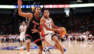 What we know about Auburn basketball F Keyshawn Hall's injury vs. Houston