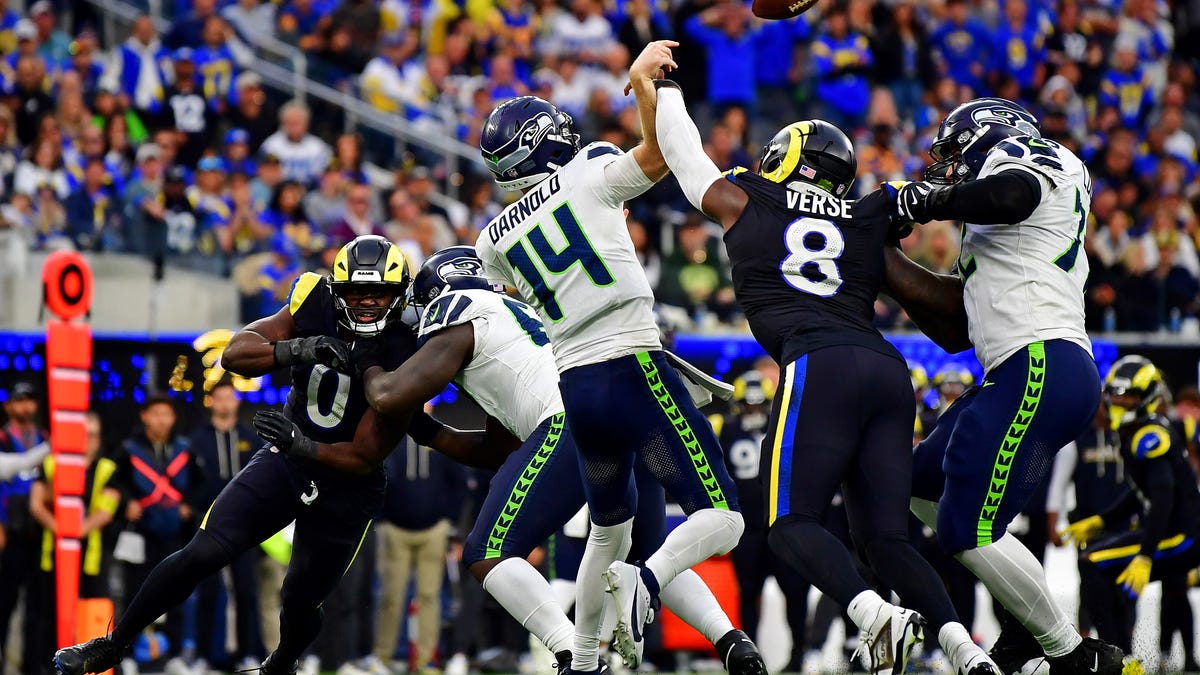 Rams' Sean McVay not worried LA had zero sacks vs. Seahawks