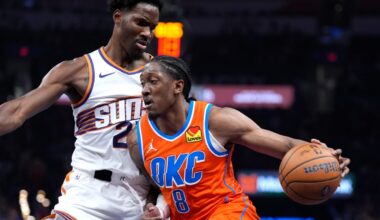 Thunder survives Suns in Jalen Williams' return to advance in NBA Cup