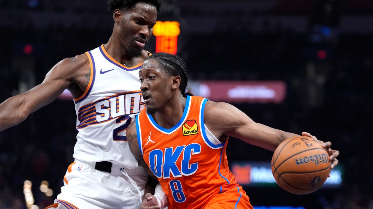 Thunder survives Suns in Jalen Williams' return to advance in NBA Cup