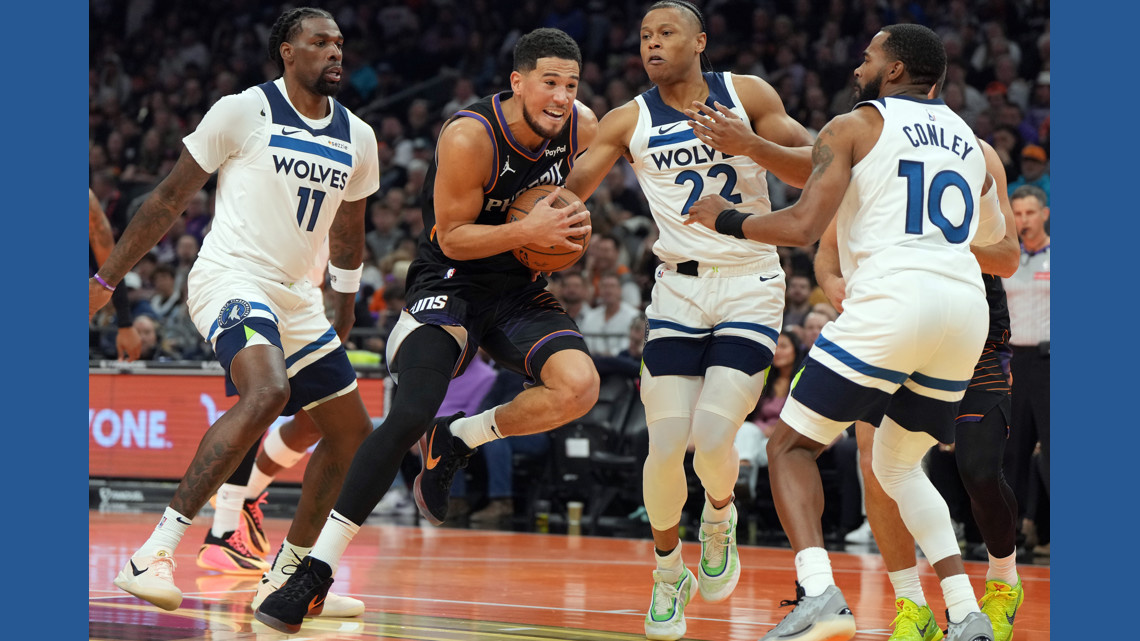 Gillespie's late jumper lifts Suns over Timberwolves 114-113