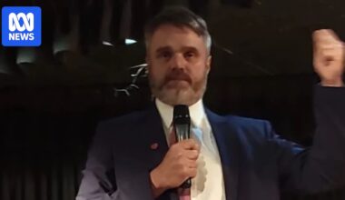 Former Neighbours star Damien Richardson found guilty of public Nazi salute