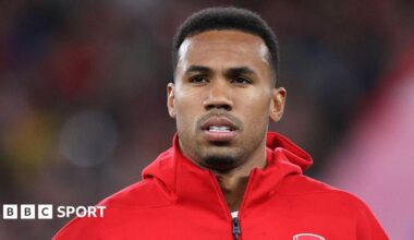 Arsenal defender Gabriel Magalhaes