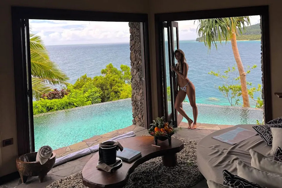 Inka Williams/instagram Inka Williams in Fiji