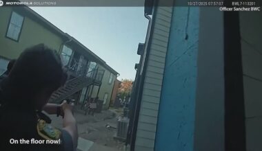 Bodycam footage shows Houston police shooting of suspect who barricaded himself in apartment