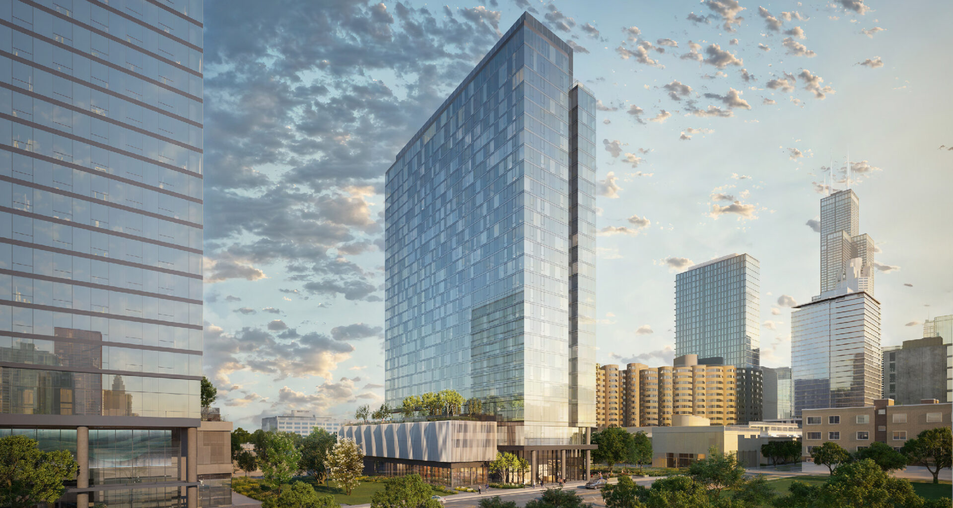 Renderings Revealed For 910 South Wells Street Within Riverline