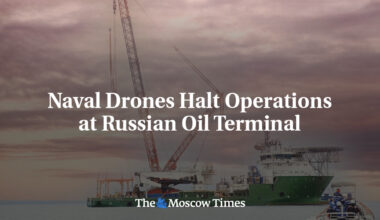Naval Drones Halt Operations at Russian Oil Terminal