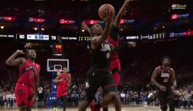 Maxey, Embiid lead Philadelphia 76ers to 130-120 win over Toronto Raptors