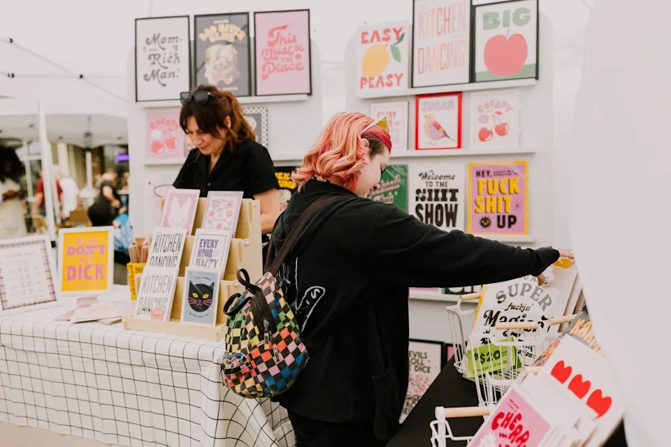 Holiday market at Liberty Station. (San Diego Made)