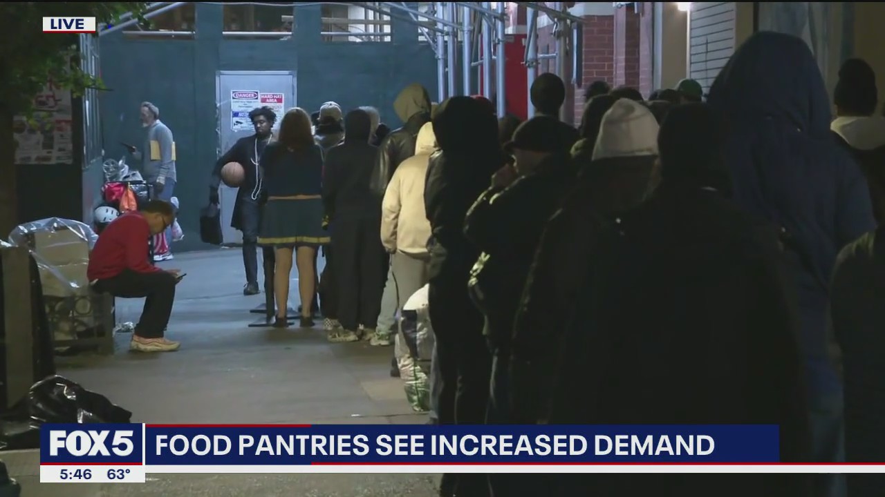 NYC food pantries seeing increased demand amidst gov. shutdown