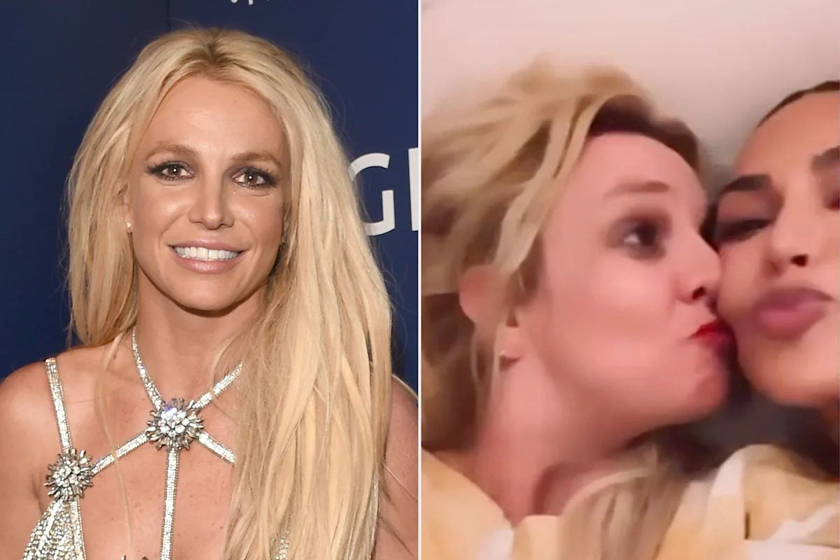 Britney Spears Shares Video from Fun-Filled Hangout with Khloé and Kim Kardashian: 'Such a Warm, Beautiful, Kind Family'