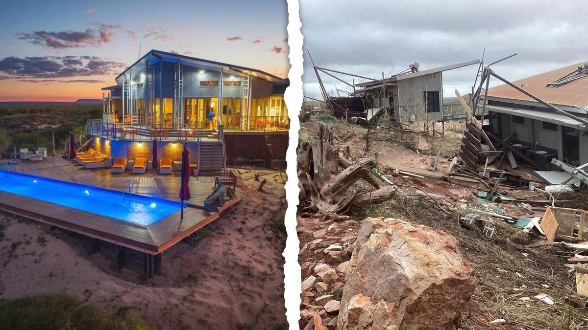 Cyclone Fina: Luxury resort Berkeley River Lodge destroyed by wild weather
