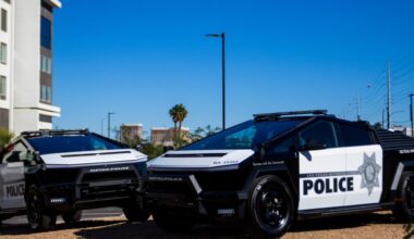 The nation's largest police fleet of Tesla Cybertrucks is about to hit the streets of Las Vegas
