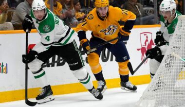 Sam Steel’s third period goal completes Stars 5-4 comeback over Predators – NBC 5 Dallas-Fort Worth