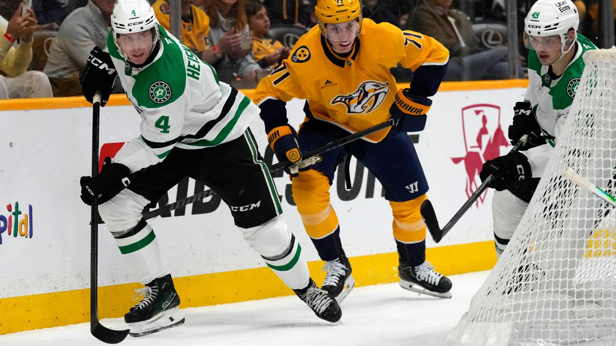 Sam Steel’s third period goal completes Stars 5-4 comeback over Predators – NBC 5 Dallas-Fort Worth