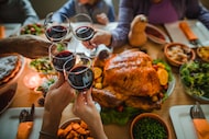 A holiday feast offers fun and fellowship, as well as the potential for stains.