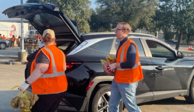 Houston Food Bank Volunteers Helped Thousands During Historic Shutdown