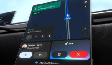 Google Adds Gemini AI-Assistant to Android Auto