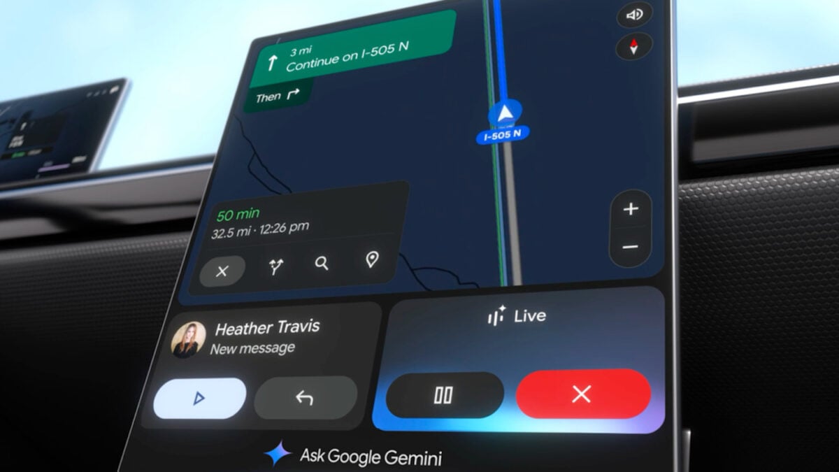 Google Adds Gemini AI-Assistant to Android Auto