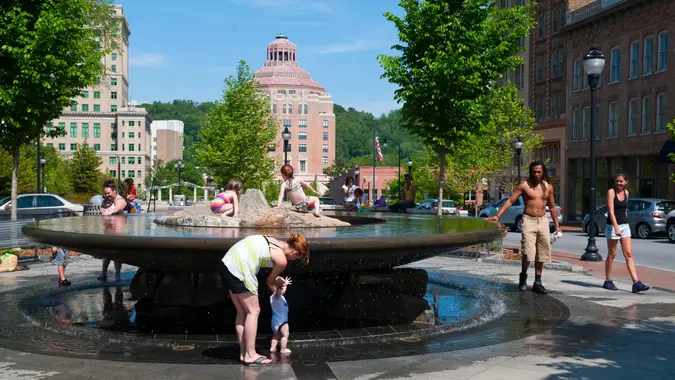 Asheville North Carolina downtown