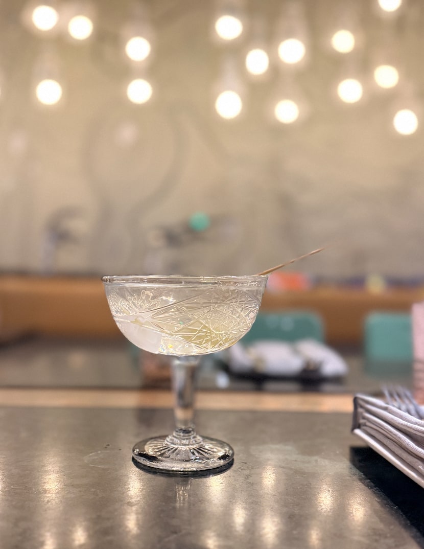 The Mignonette Martini at Lovers Seafood & Market was created after owner Lynae Fearing was...