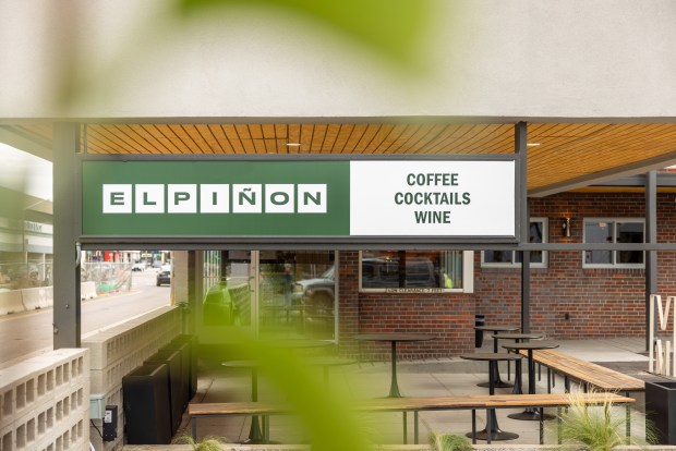 ​El Piñon is a coffee shop and cocktail bar located on site at the historic La Vista Motel on Colfax Avenue in Denver, Colorado. Downstairs, Grandma's Basement offers a relaxed, wood-paneled lounge where guests can unwind and spin some vinyl. (Photo provided by La Vista Motel)