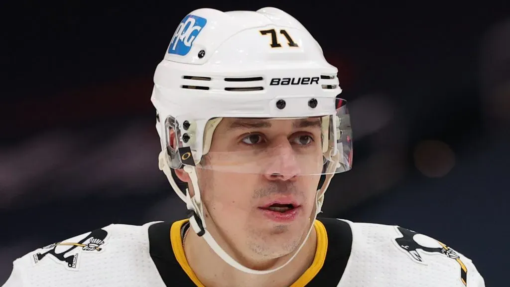 Evgeni Malkin #71 of the Pittsburgh Penguins