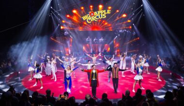 A Big Apple Circus performance.