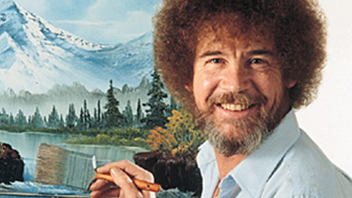 Bob Ross paintings auctioned for over $600K to help public TV stations – NBC Los Angeles