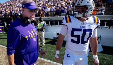 Brian Kelly’s Son Shares Pointed Message for His Dad at LSU Senior Night