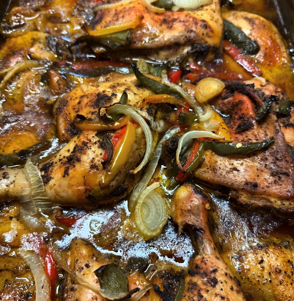 Baked chicken is a menu staple at Bronzeville Soul, 4655 S. Martin Luther King Drive.