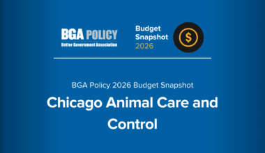Chicago Animal Care and Control - BGA Policy 2026 Budget Snapshot