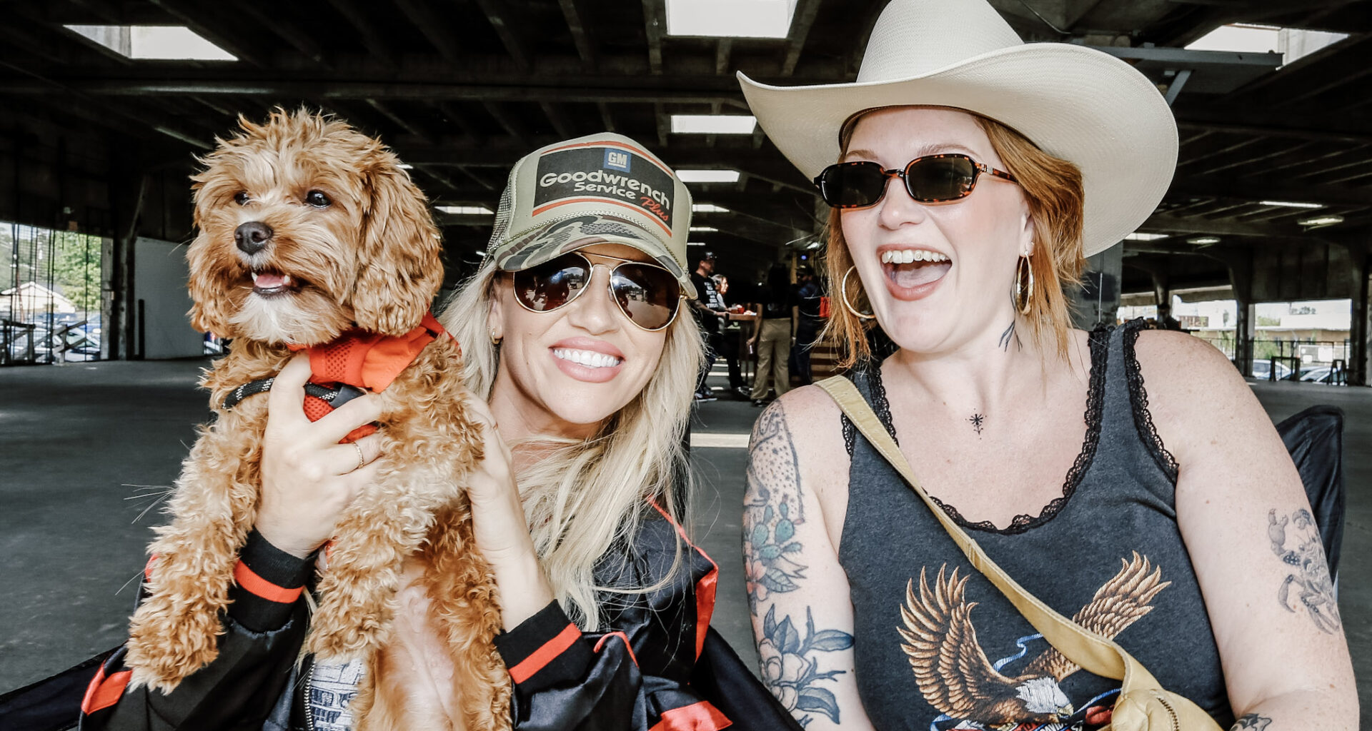 Burnout Houston Hangs Tough at The Orange Show