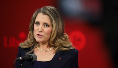 Freeland expected to work out of U.K. for new role as Rhodes Trust CEO