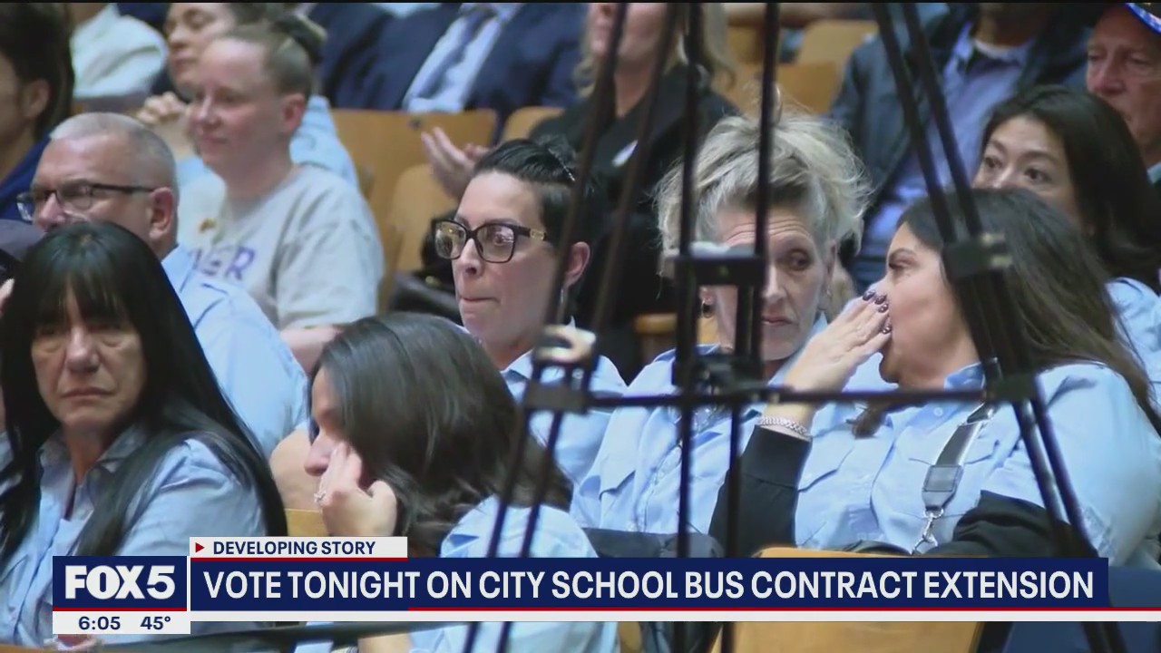 NYC panel to vote on 3-year school bus contract amid parent complaints