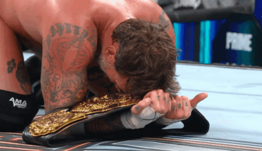 CM Punk wins world heavyweight title