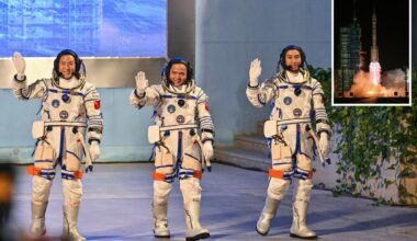 Trio of Chinese astronauts stranded in space after their shuttle was used to rescue another group